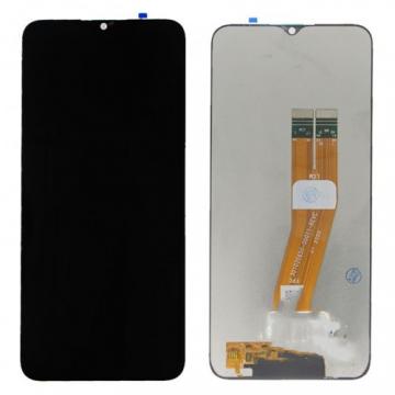 Service Pack sans Chassis Écran Complet Vitre Tactile LCD SAMSUNG A03 2020 (A035F) Noir